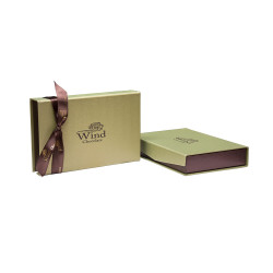 Wind Çikolata - Premium Spesiyal Hediyelik Çikolata Kutusu 24 (Yeşil-Kahve)