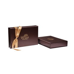 Wind Çikolata - Premium Spesiyal Hediyelik Çikolata Kutusu 24 (Kahve)