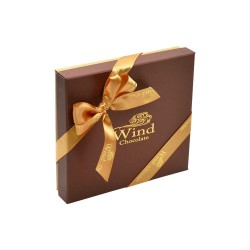 Wind Çikolata - Sütlü & Bitter Madlen Kutu Çikolata (Kahve-Gold)