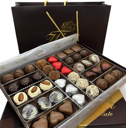 ⭐Çok Tercih Edilen Yıldız Ürün⭐ Premium Spesiyal Çikolata 42'li Tek Kat - Thumbnail